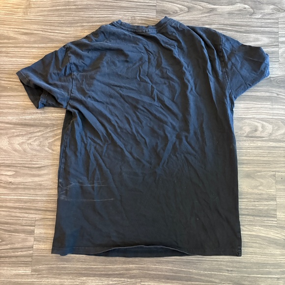 Jagger & Stone Oversized Black 100% Cotton Short Sleeve Tee - Picture 8 of 9